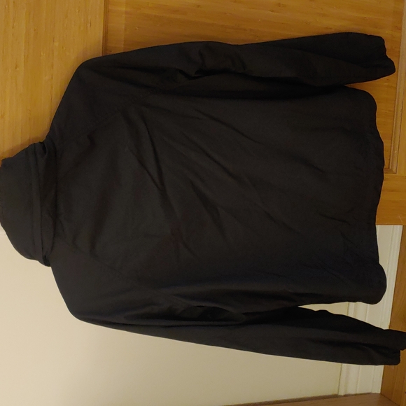 Babaton Cropped High Neck Windbreaker with Hidden Hood - Picture 2 of 6